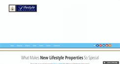 Desktop Screenshot of newlifestyleproperties.com